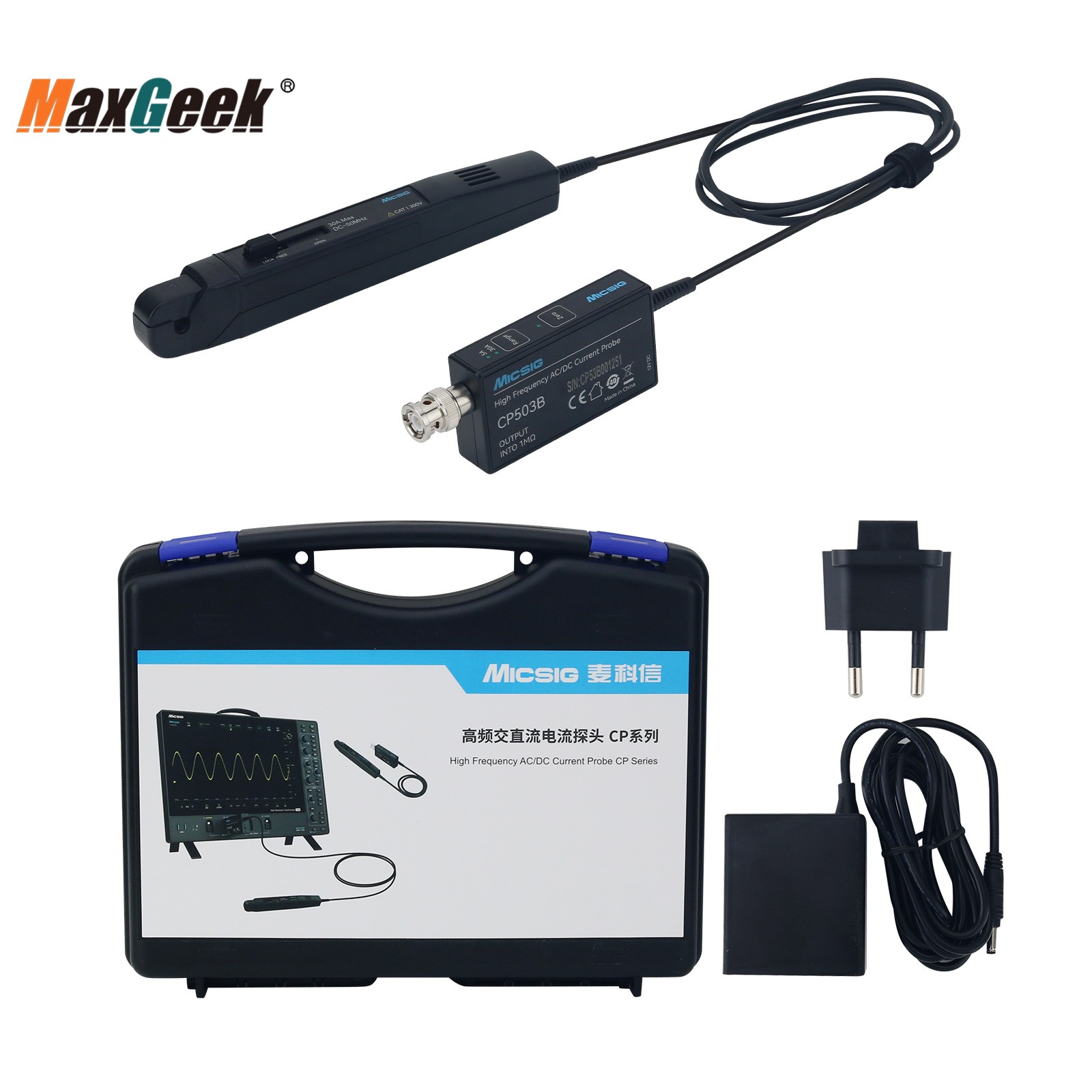 Current Probe Ac Dc 50Mhz Oscilloscope - Micsig Hoge Frequentie CP503B CP1003B AC/DC