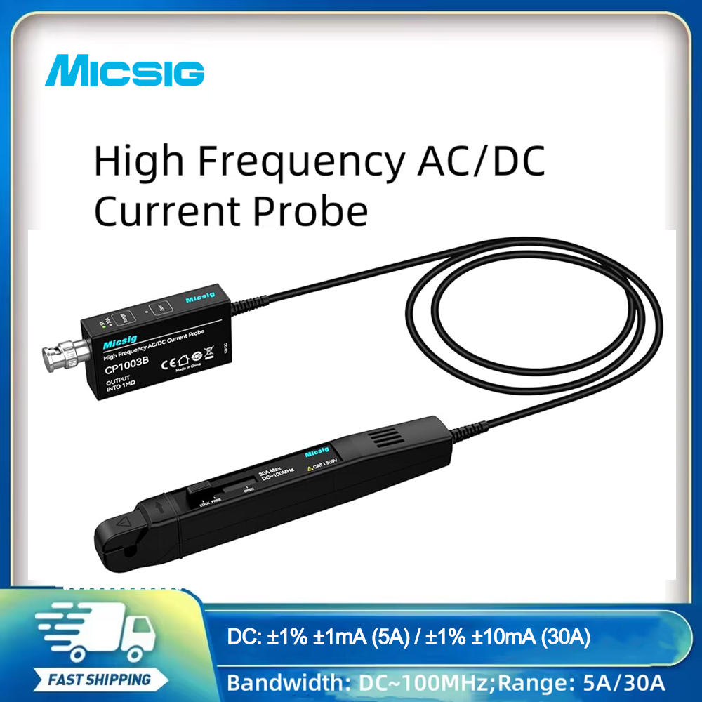 Micsig Hoge Frequentie AC/DC S - Current Probe Ac Dc 50Mhz Oscilloscope recensie en prijs