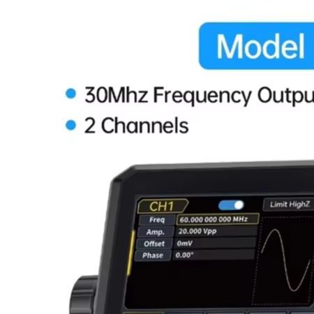 TSG6020 60MHz Dual Channel Fun - Dual Channel Arbitrary Waveform Function Generator 60Mhz recensie en prijs