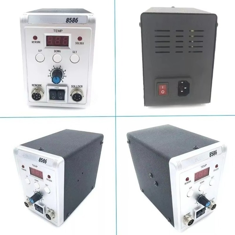 760W 8586 2-in-1 hetelucht-sol - Smd Rework Station Hot Air Soldering 2 In 1 recensie en prijs